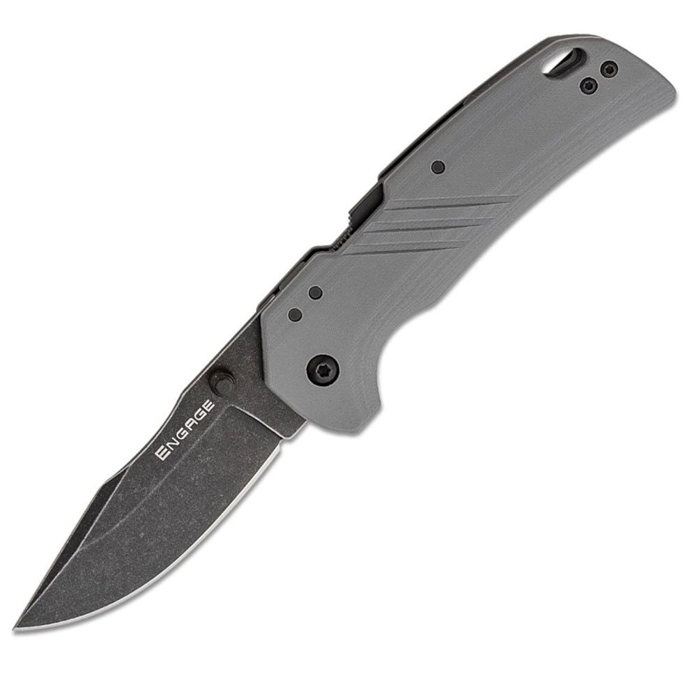 Cold Steel Engage Drop Point (AUS10A) Black/Gray Çakı
