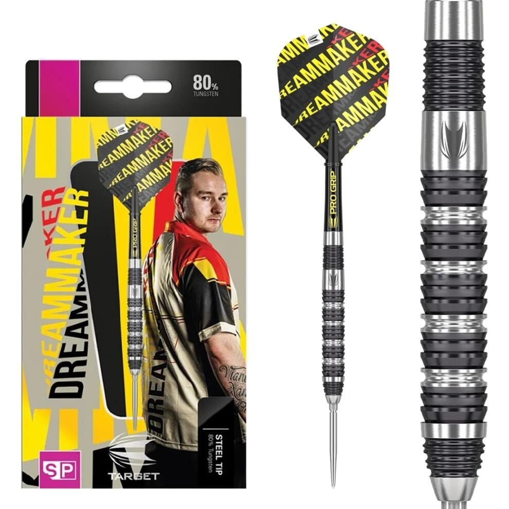 Target Dimitri Van Den Bergh % 80 Tungsten SP Çelik Uçlu Dart Oku