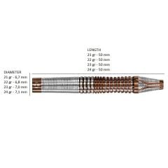 Harrows Toro %90 Tungsten Dart Oku