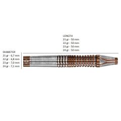 Harrows Toro %90 Tungsten Dart Oku 23