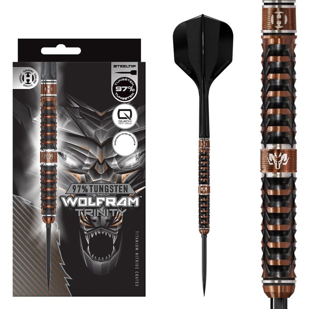 Harrows Wolfram Trinity Quick Point %97 Tungsten Dart Oku