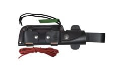 Cudeman 124-VC JJSK1 Mikarta Saplı Survival Kitli Deri Kılıflı Bıçak