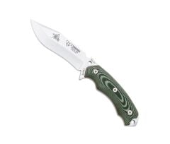 Cudeman 124-VC JJSK1 Mikarta Saplı Survival Kitli Deri Kılıflı Bıçak