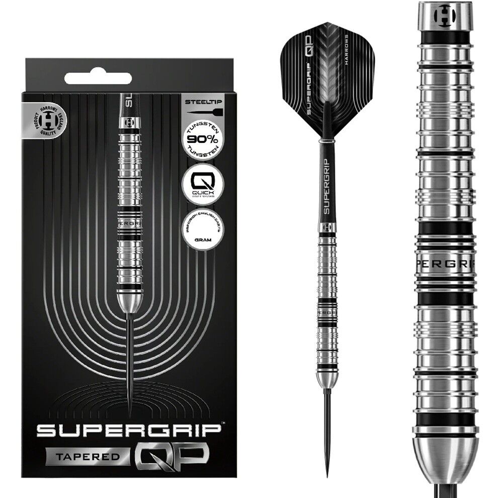 Harrows Supergrip Tapered Quick Point %90 Tungsten Dart Oku