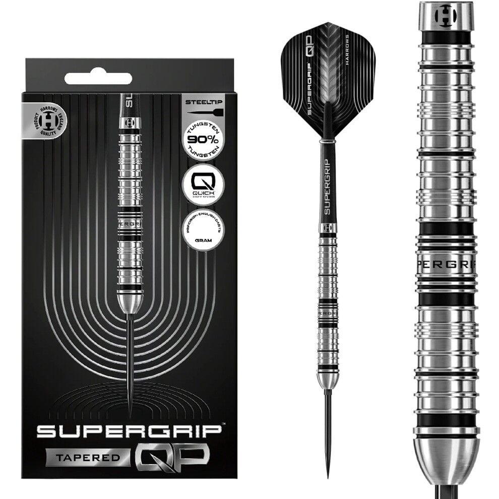 Harrows Supergrip Tapered Quick Point %90 Tungsten Dart Oku